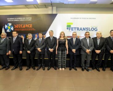 Solenidade de posse da diretoria FETRANSLOG