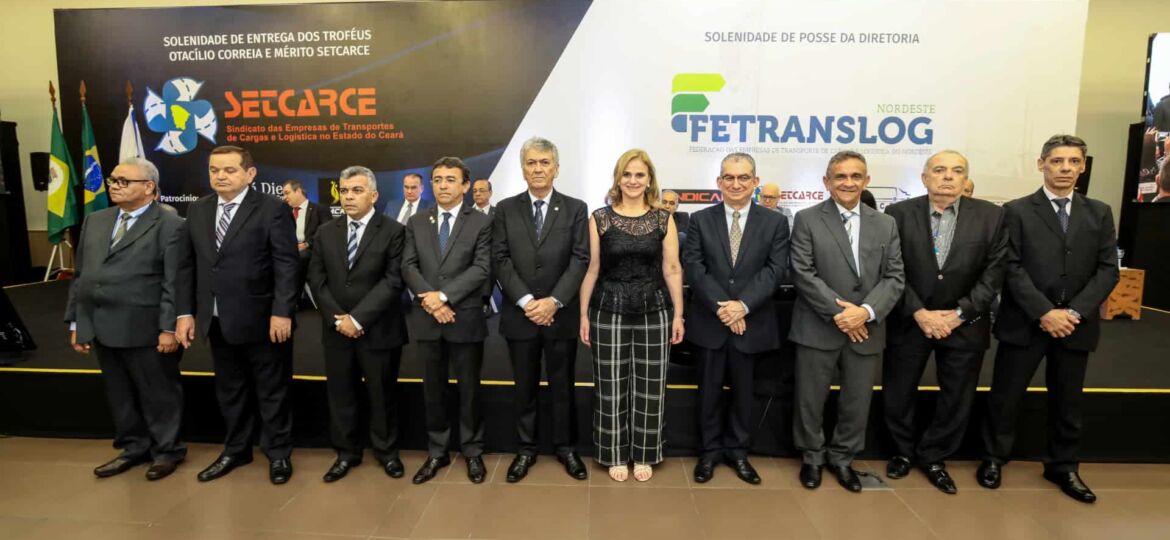 Solenidade de posse da diretoria FETRANSLOG
